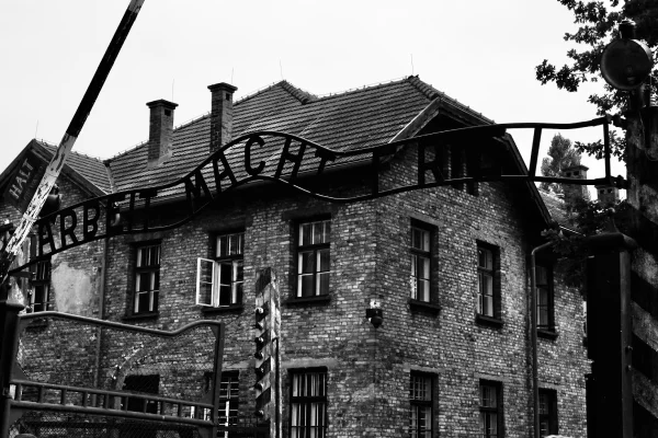 Entrance to Auschwitz I