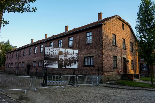 Buildings in Auschwitz complex